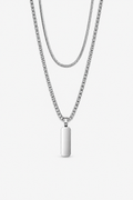 Minimal Pendant Necklace Combo