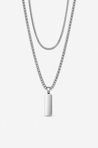 Minimal Pendant Necklace Combo