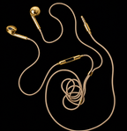 Chrome Wired Earbuds