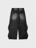 Wave Washed Baggy Jeans