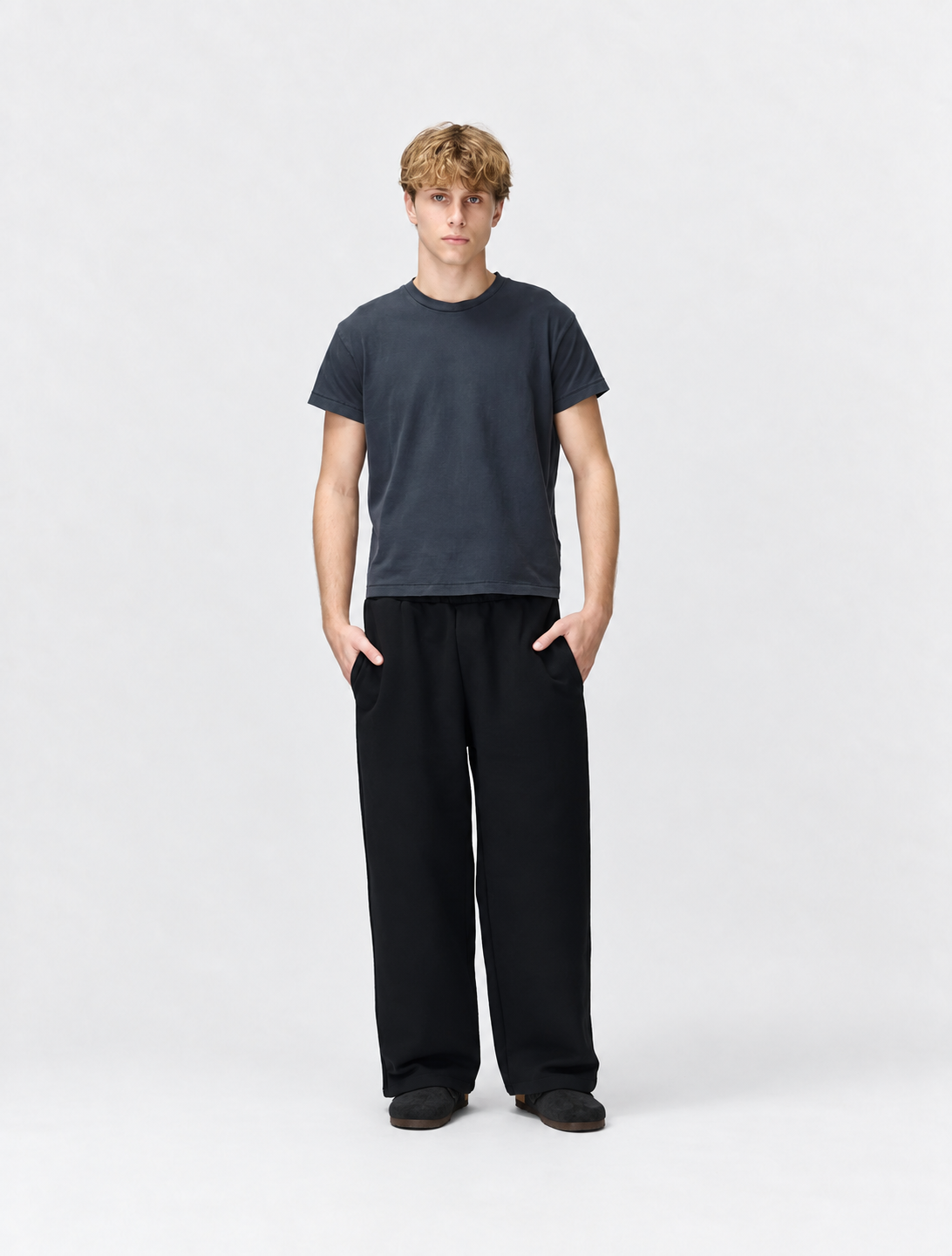 Black Baggy Sweatpants