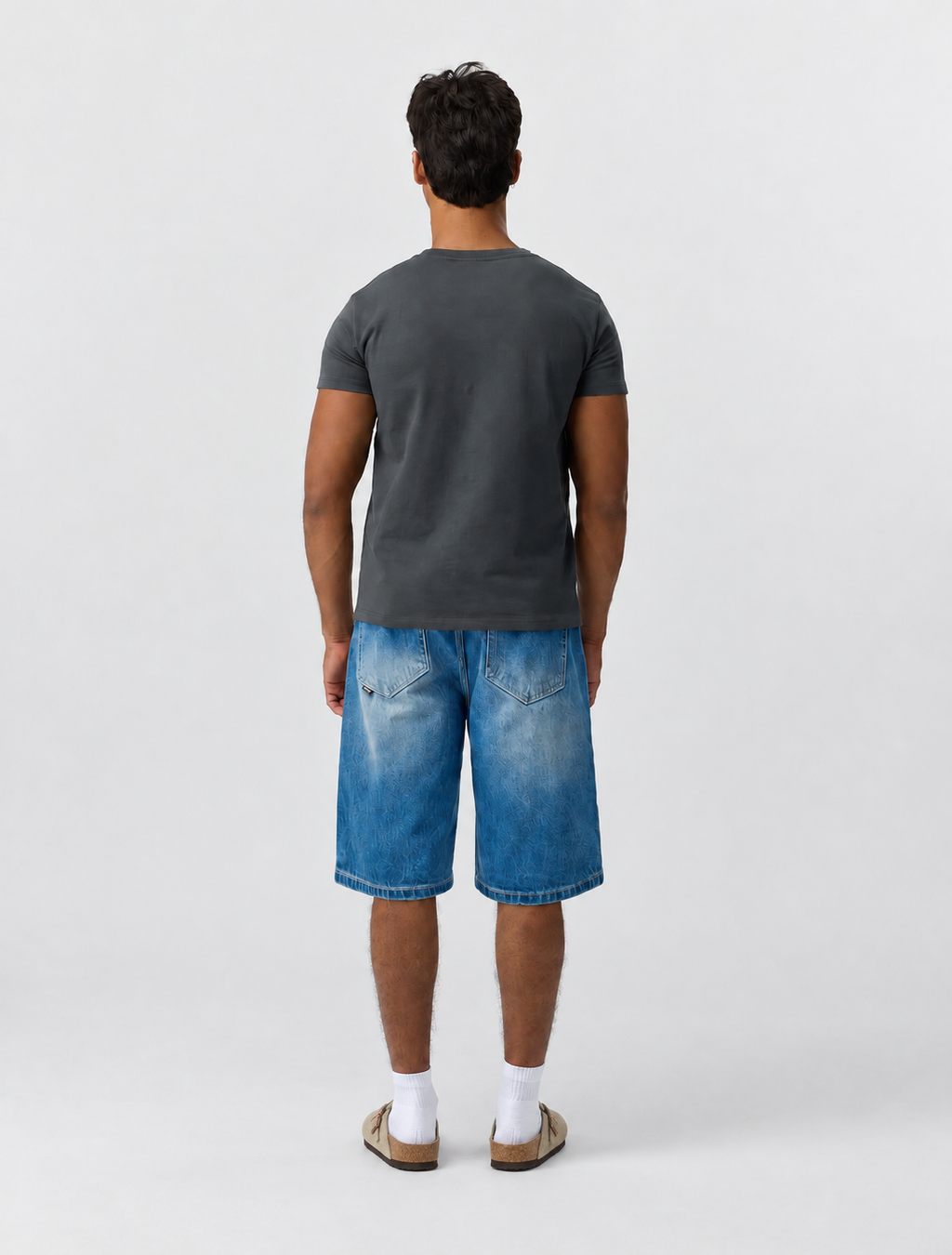 Blue Wash Jorts
