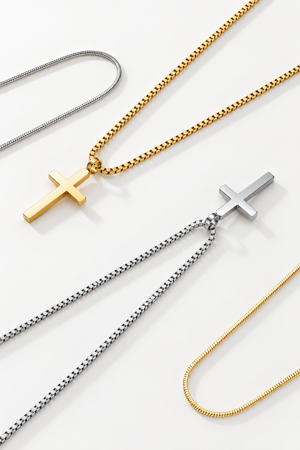Cross Necklace Combo