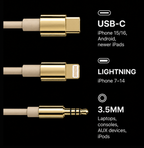 Chrome Wired Earbuds