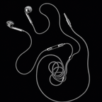 Chrome Wired Earbuds