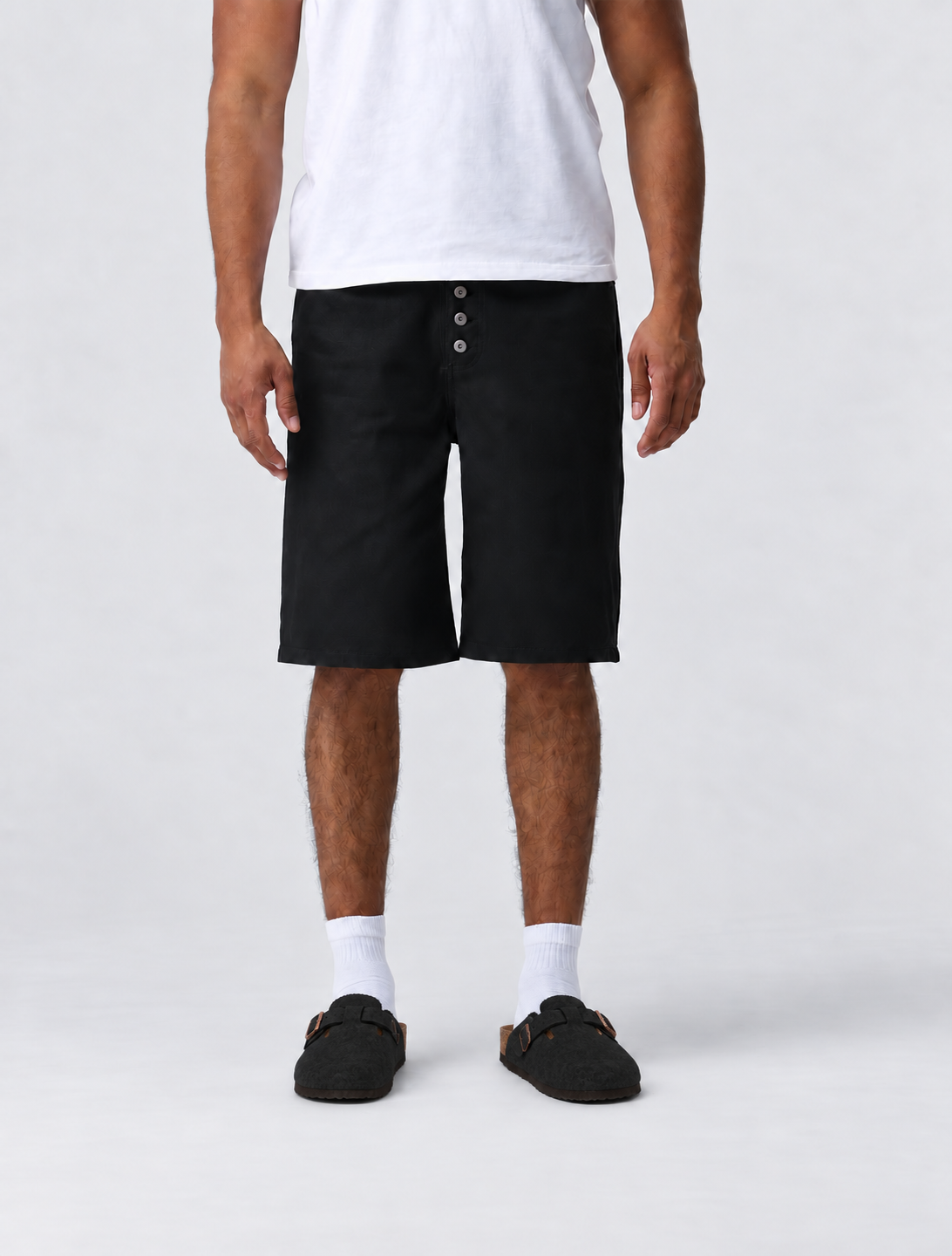 Black Selvedge Jorts