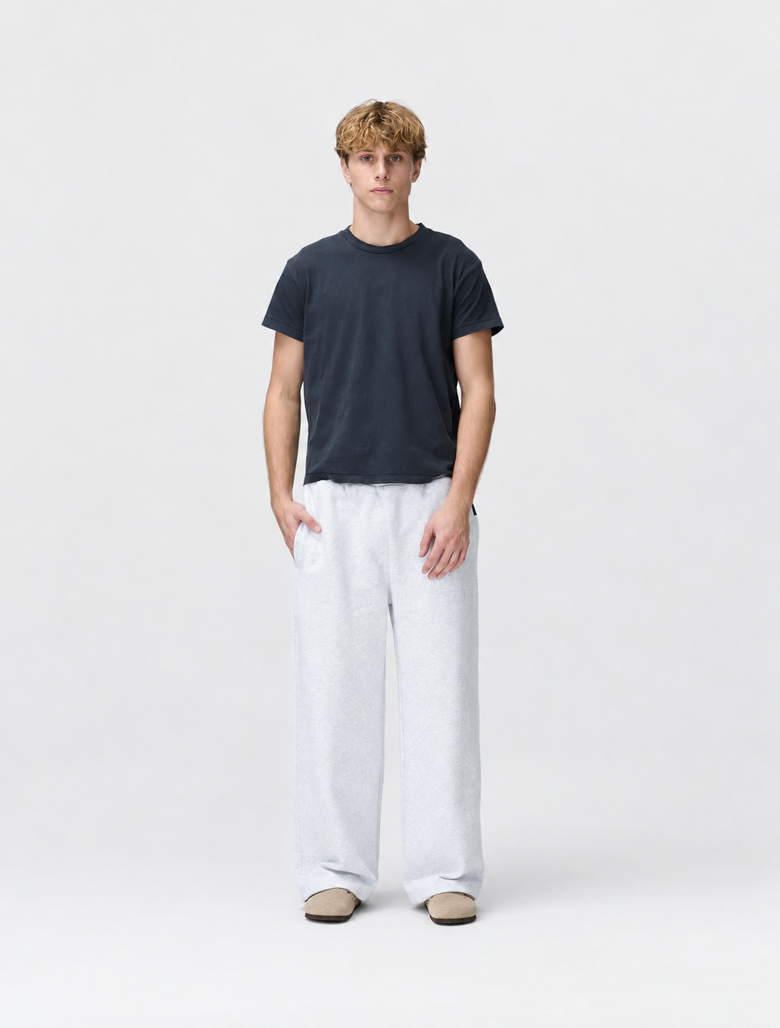 Grey Baggy Sweatpants