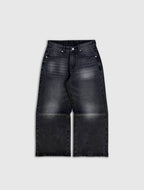 Stone Wash Denim Jeans