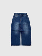 Blue Wash Denim Jeans