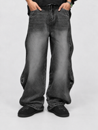 Wave Washed Baggy Jeans
